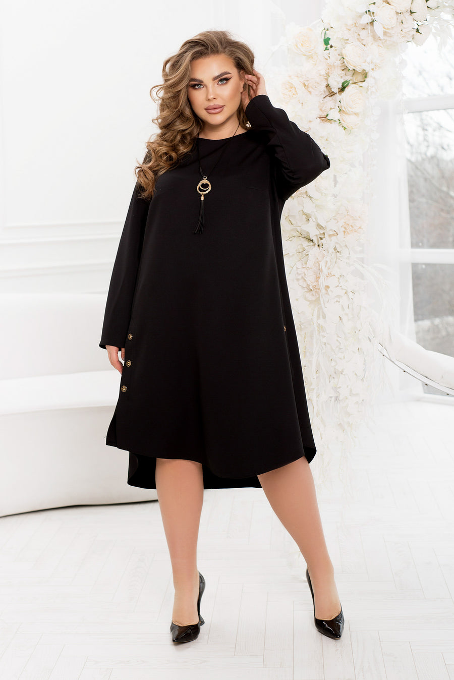 Рокля в свободна кройка - Twiggy Shop