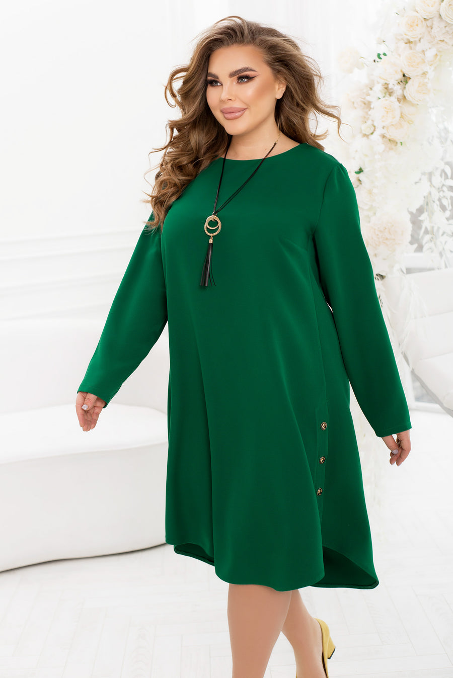 Рокля в свободна кройка - Twiggy Shop