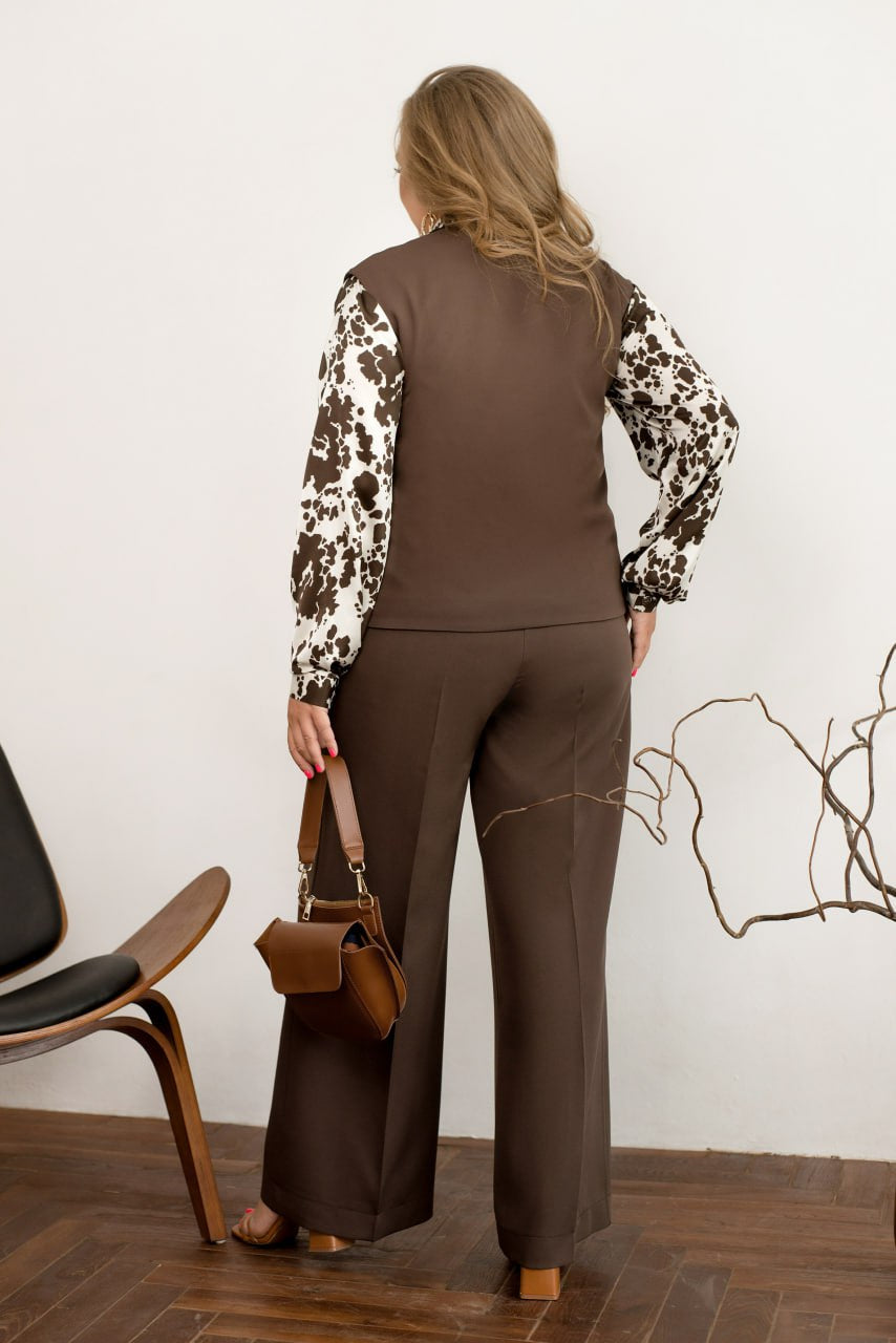 Елек с асиметрично закопчаване - Twiggy Shop