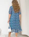 Рокля от шифон на цветя - Twiggy Shop