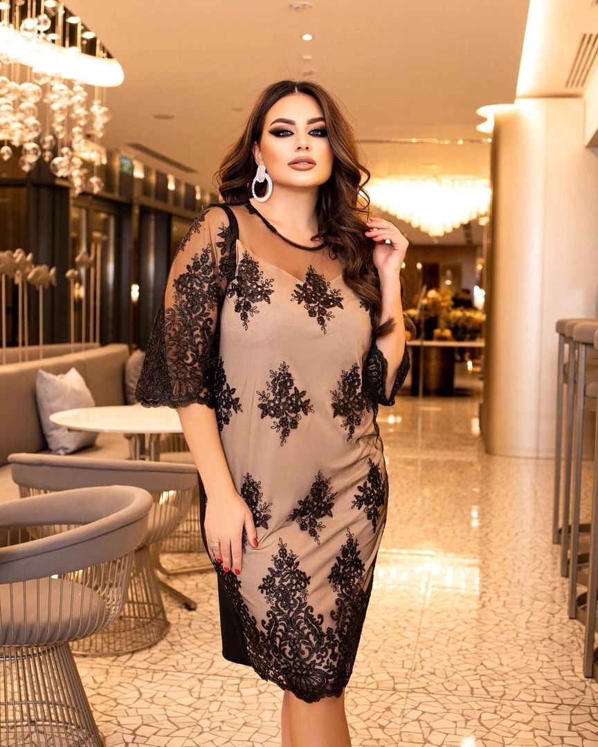 Къса рокля с мрежа - Twiggy Shop