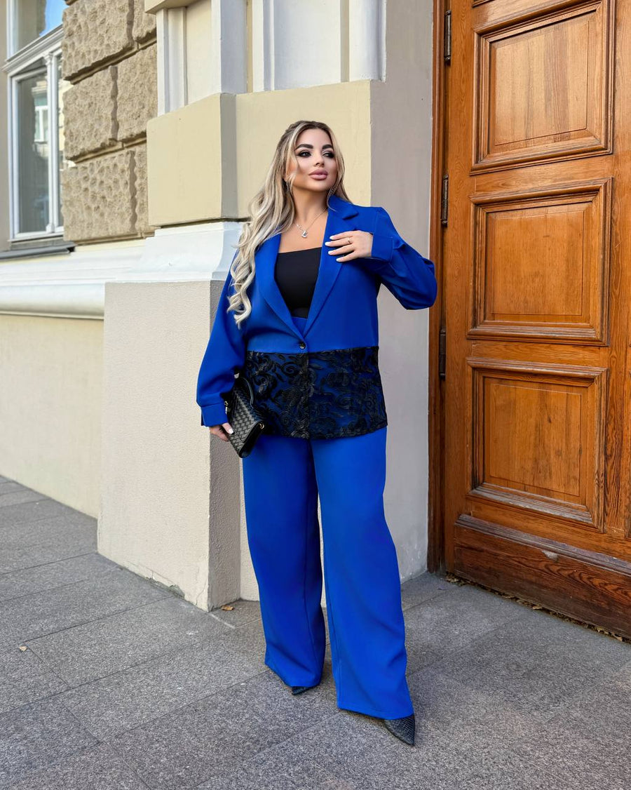 Комплект с декорирано сако - Twiggy Shop