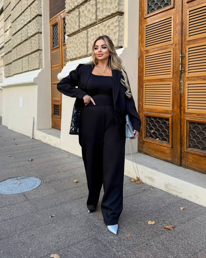 Комплект с декорирано сако - Twiggy Shop