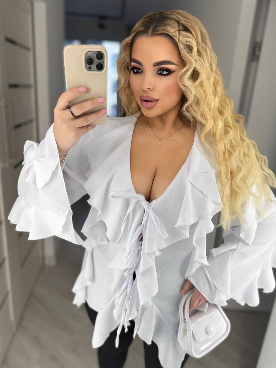 Блуза с волани - Twiggy Shop