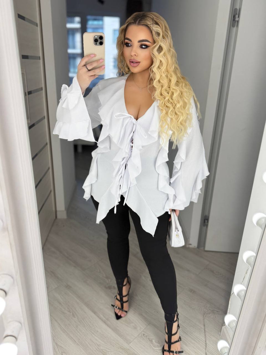 Блуза с волани - Twiggy Shop