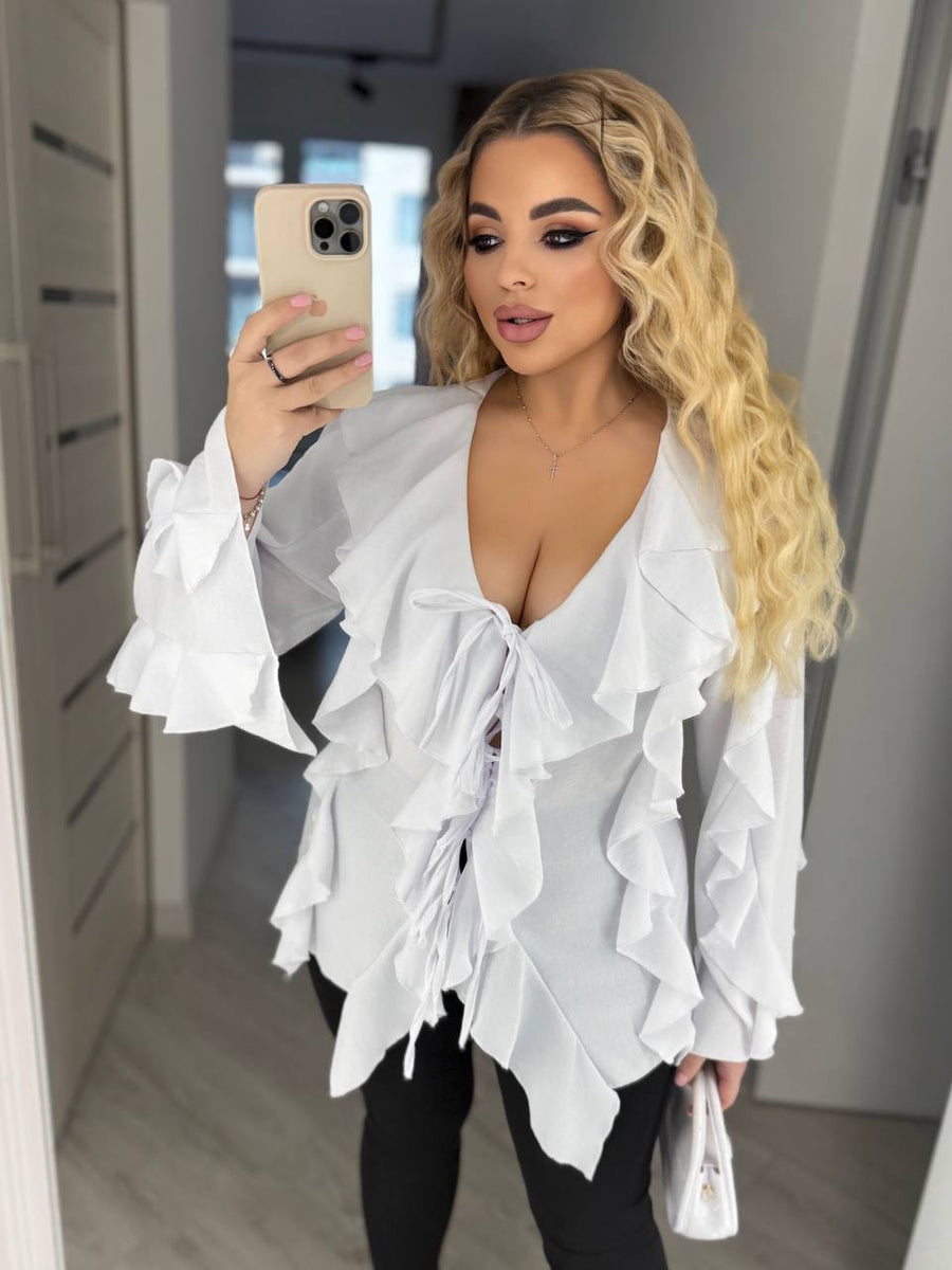 Блуза с волани - Twiggy Shop