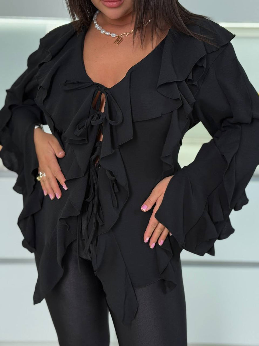 Блуза с волани - Twiggy Shop