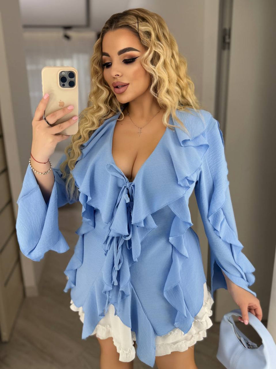 Блуза с волани - Twiggy Shop