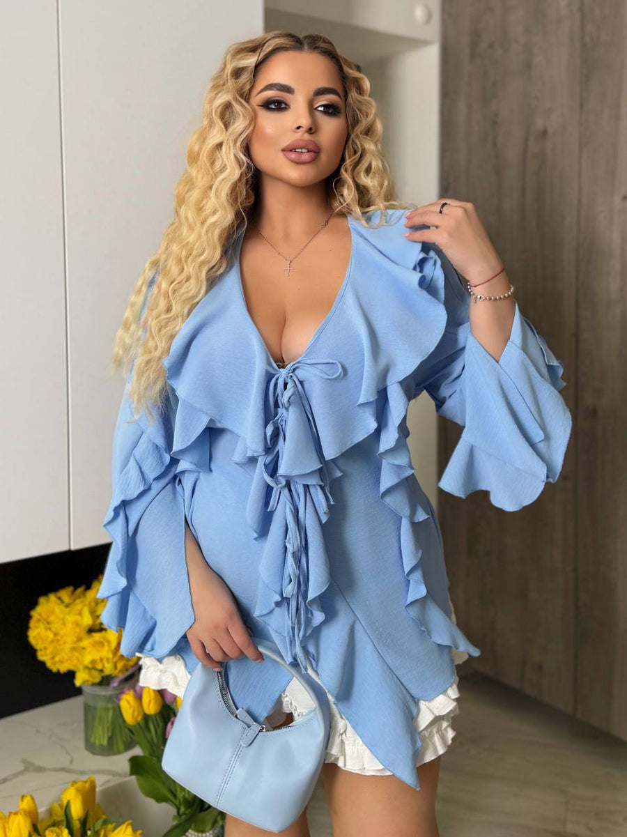 Блуза с волани - Twiggy Shop