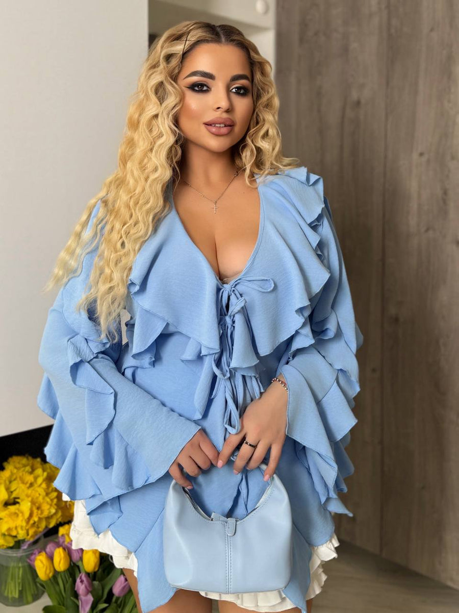 Блуза с волани - Twiggy Shop