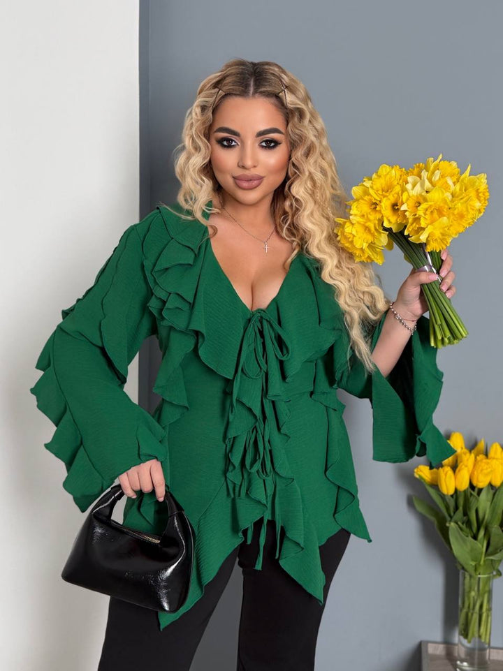 Блуза с волани - Twiggy Shop