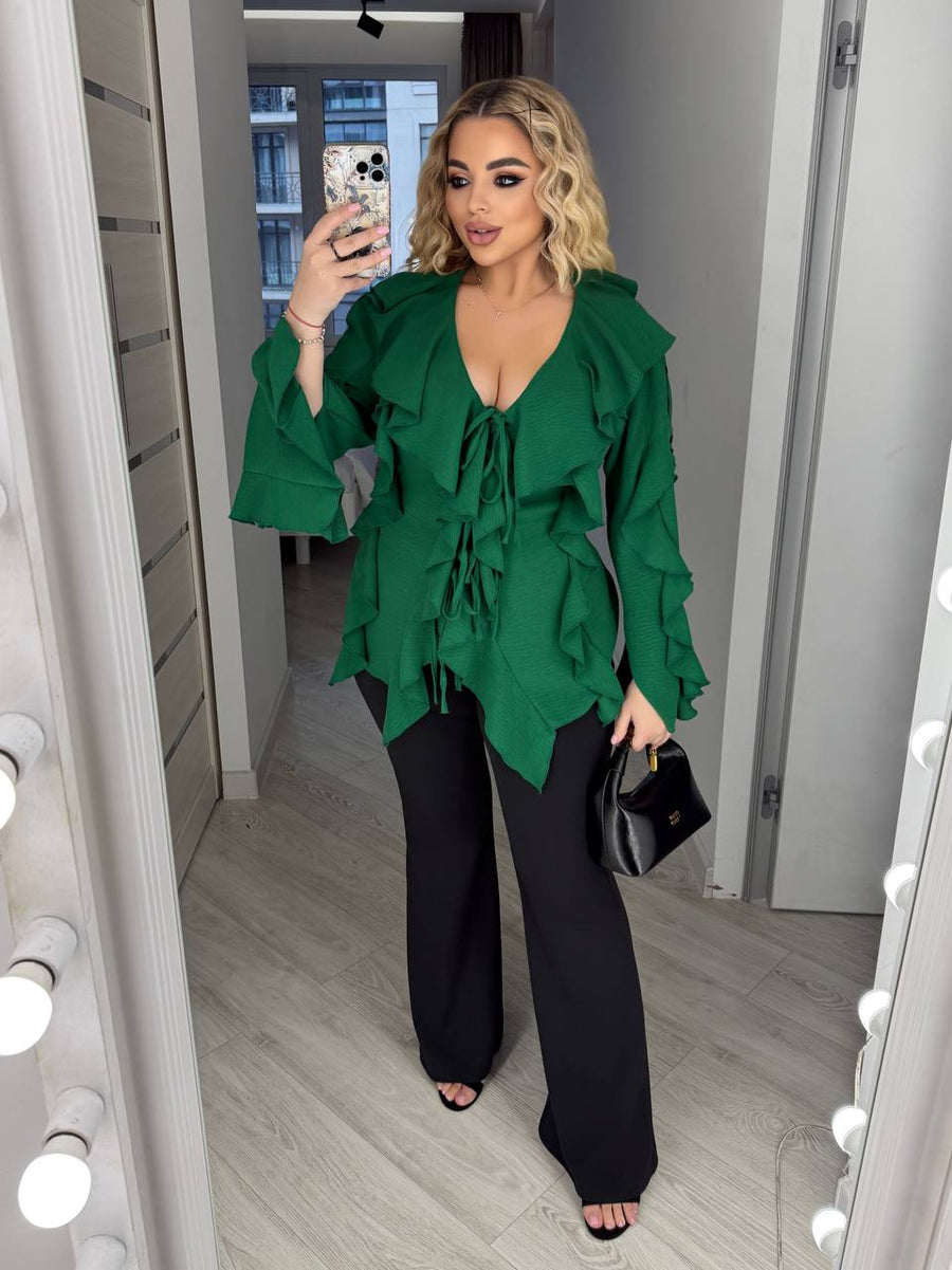 Блуза с волани - Twiggy Shop