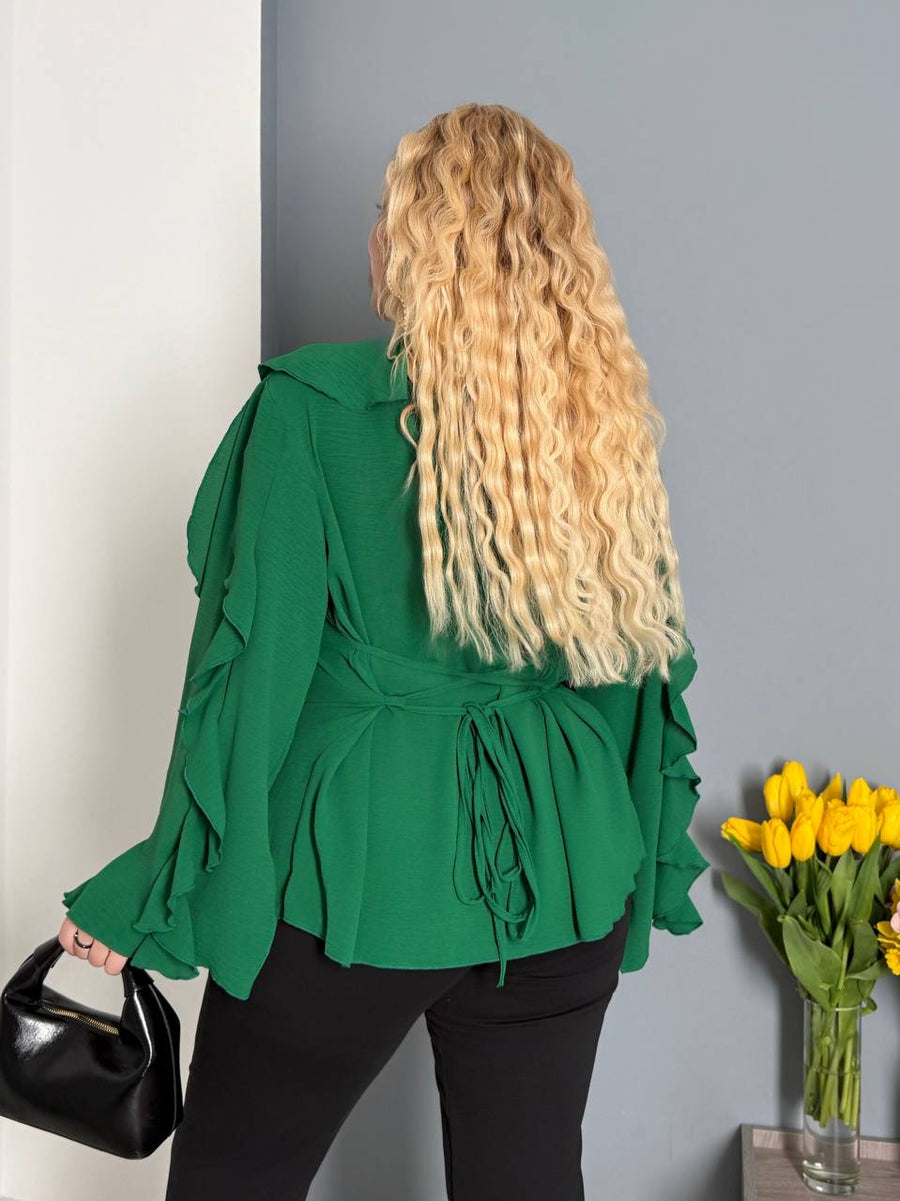 Блуза с волани - Twiggy Shop