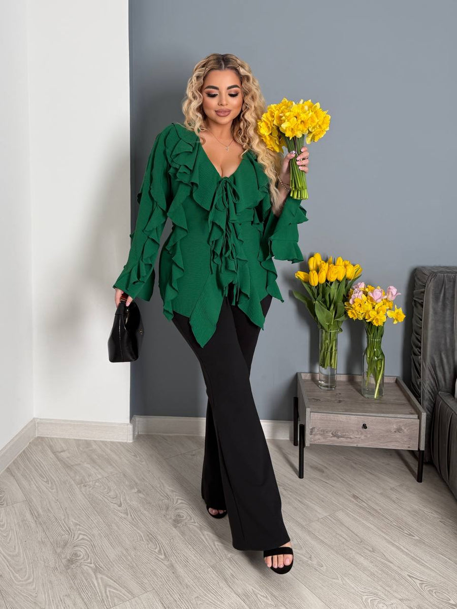 Блуза с волани - Twiggy Shop