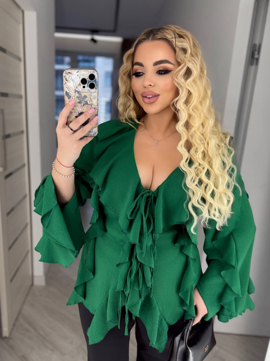 Блуза с волани - Twiggy Shop