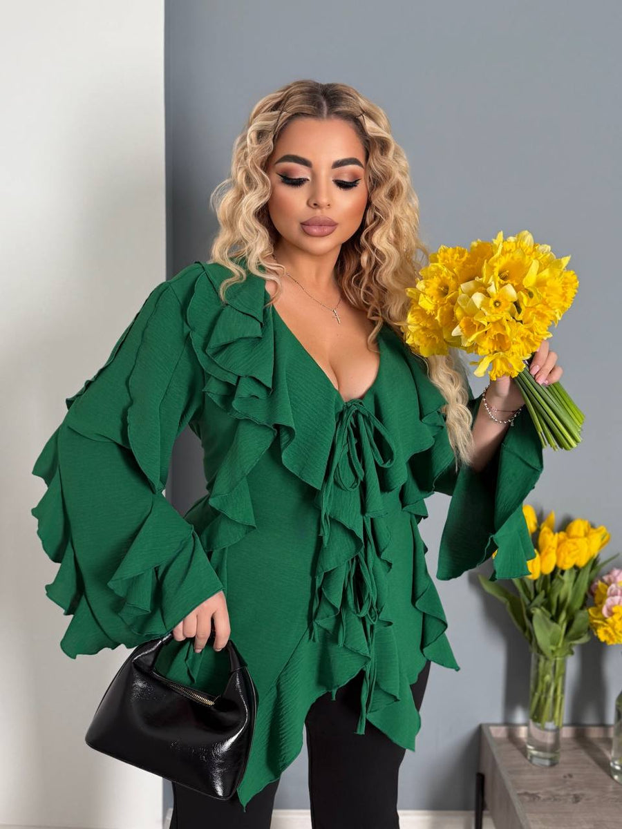 Блуза с волани - Twiggy Shop