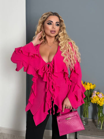 Блуза с волани - Twiggy Shop