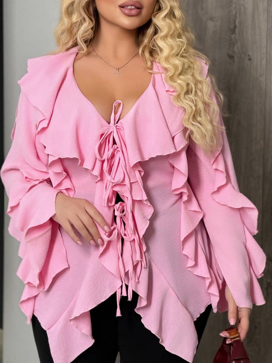 Блуза с волани - Twiggy Shop