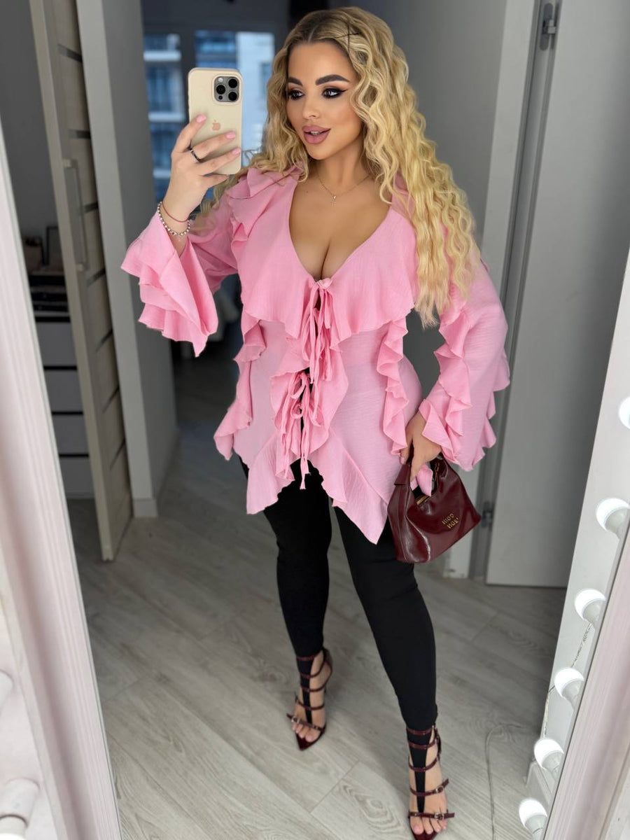 Блуза с волани - Twiggy Shop