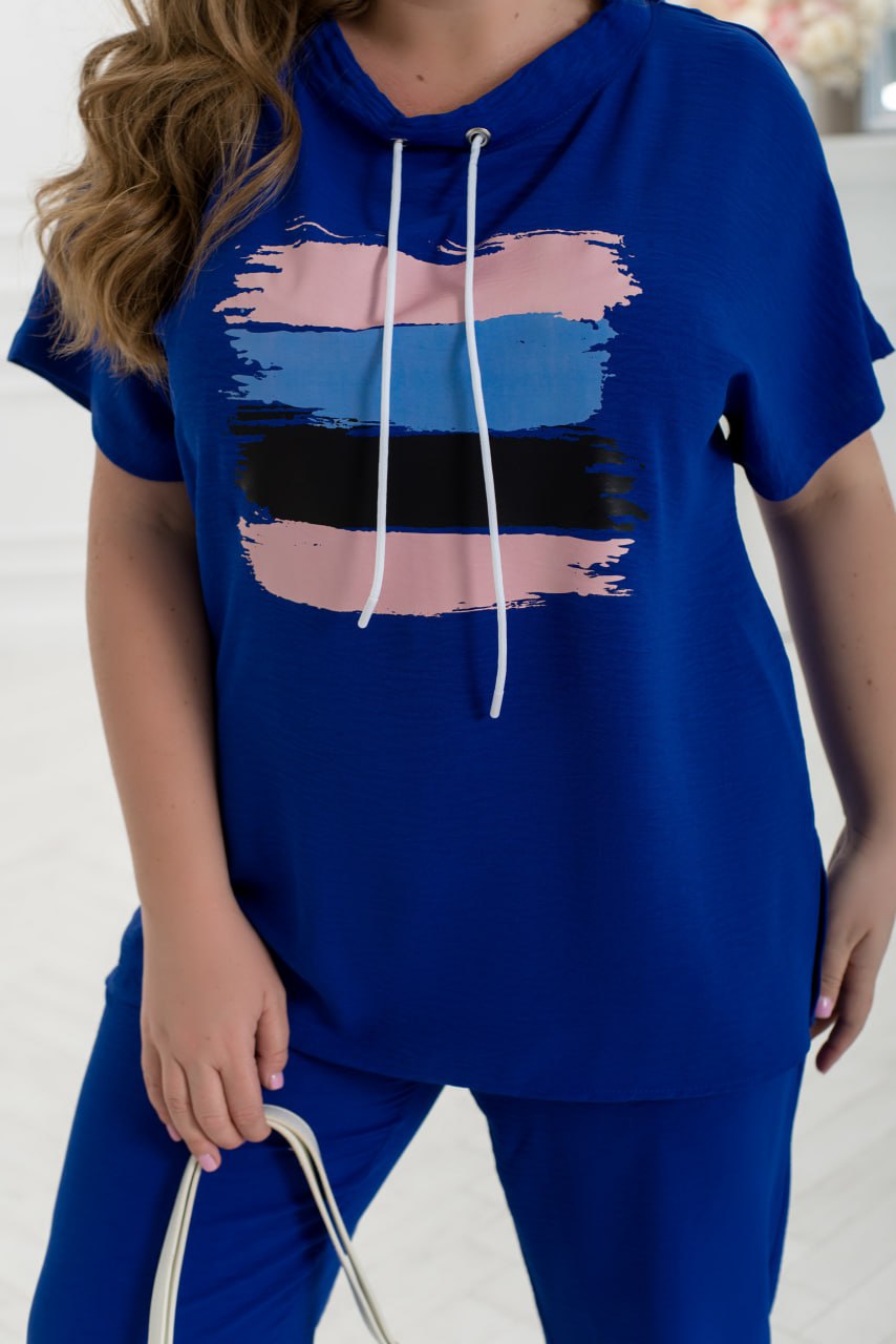 Всекидневен комплект с принт - Twiggy Shop