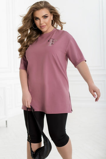 Комплект от тениска и скъсен панталон - Twiggy Shop