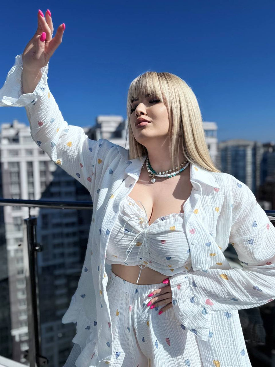 Комплект в три части от муселин - Twiggy Shop