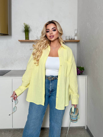 Ленена риза - Twiggy Shop