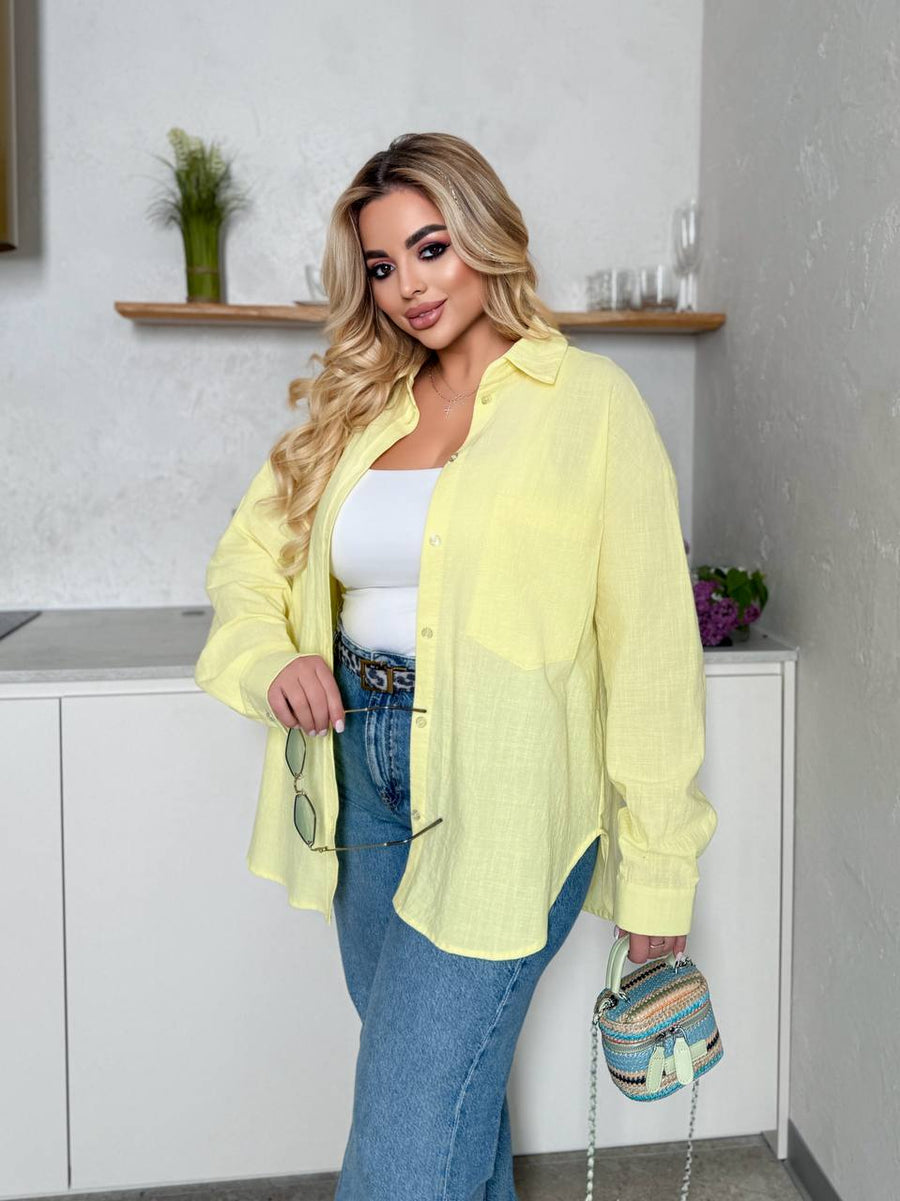 Ленена риза - Twiggy Shop