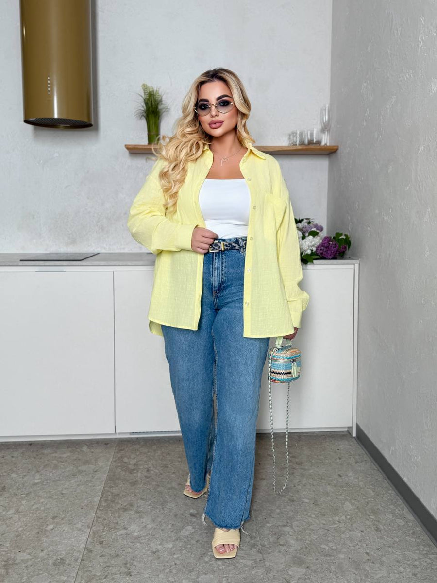 Ленена риза - Twiggy Shop