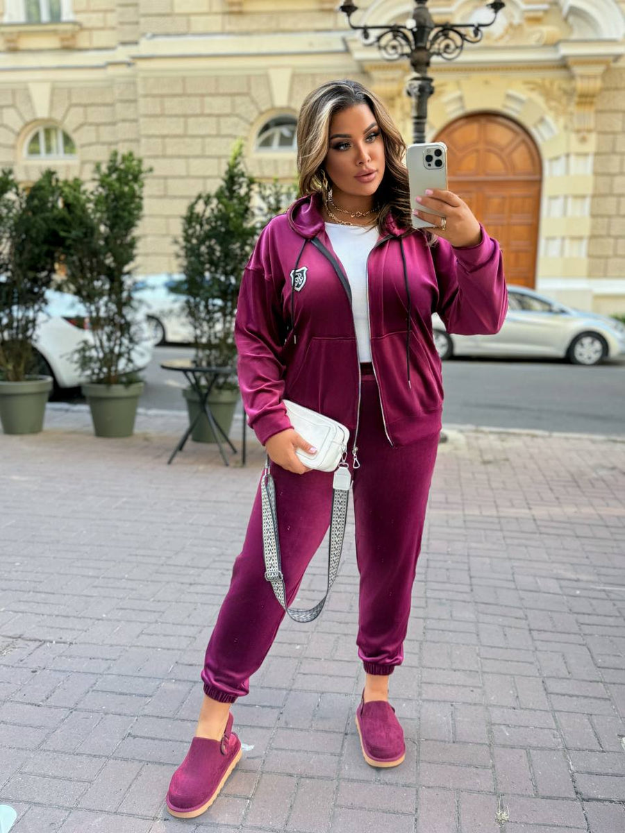 Кадифен комплект - Twiggy Shop