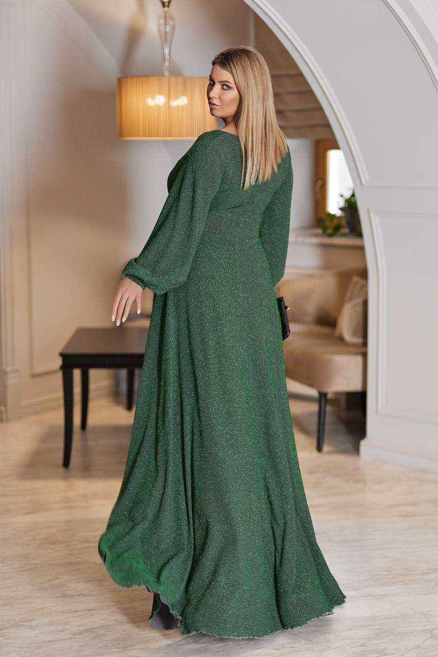 Дълга рокля от лурекс - Twiggy Shop