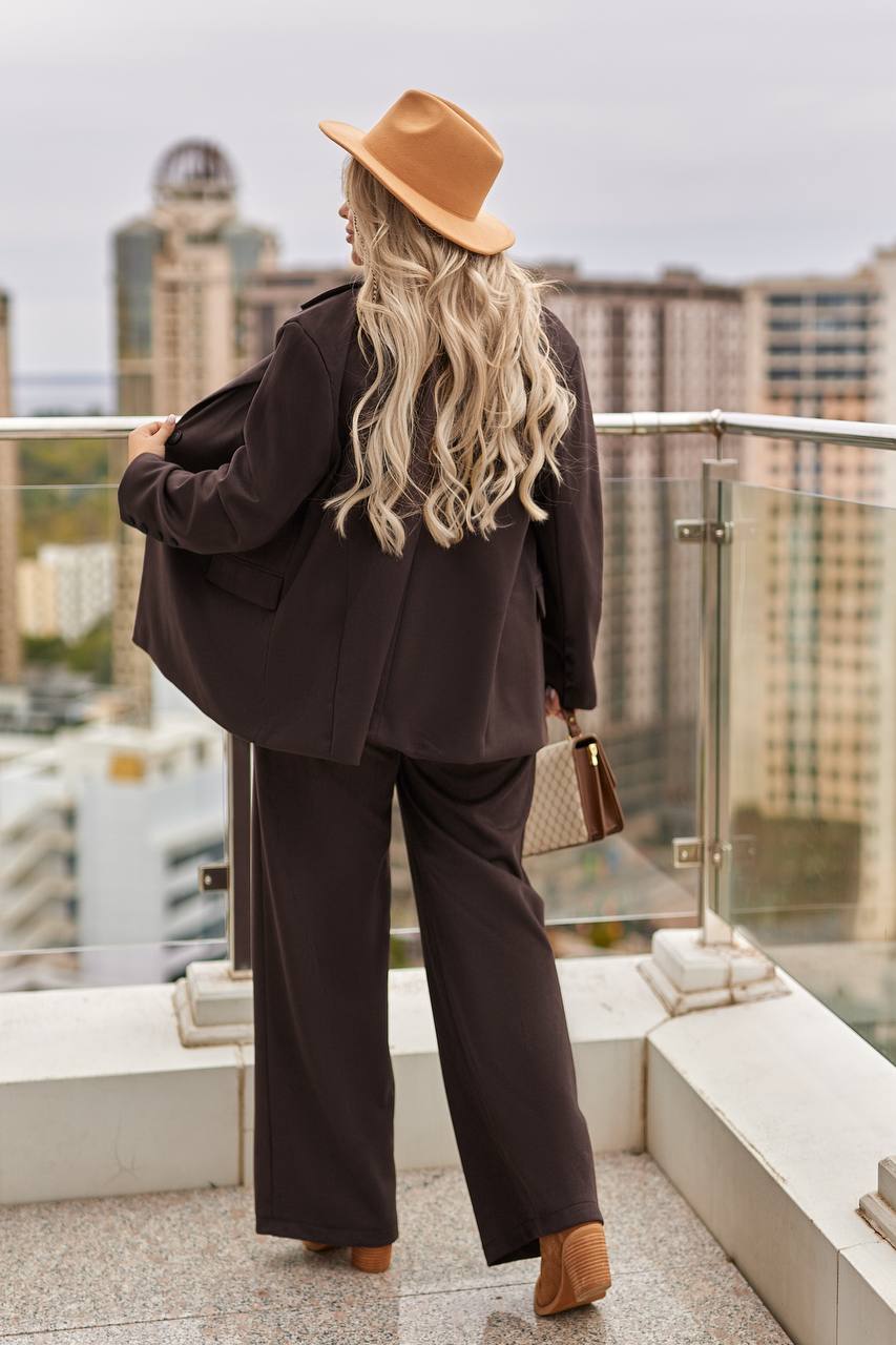 Панталон от мек велур - Twiggy Shop