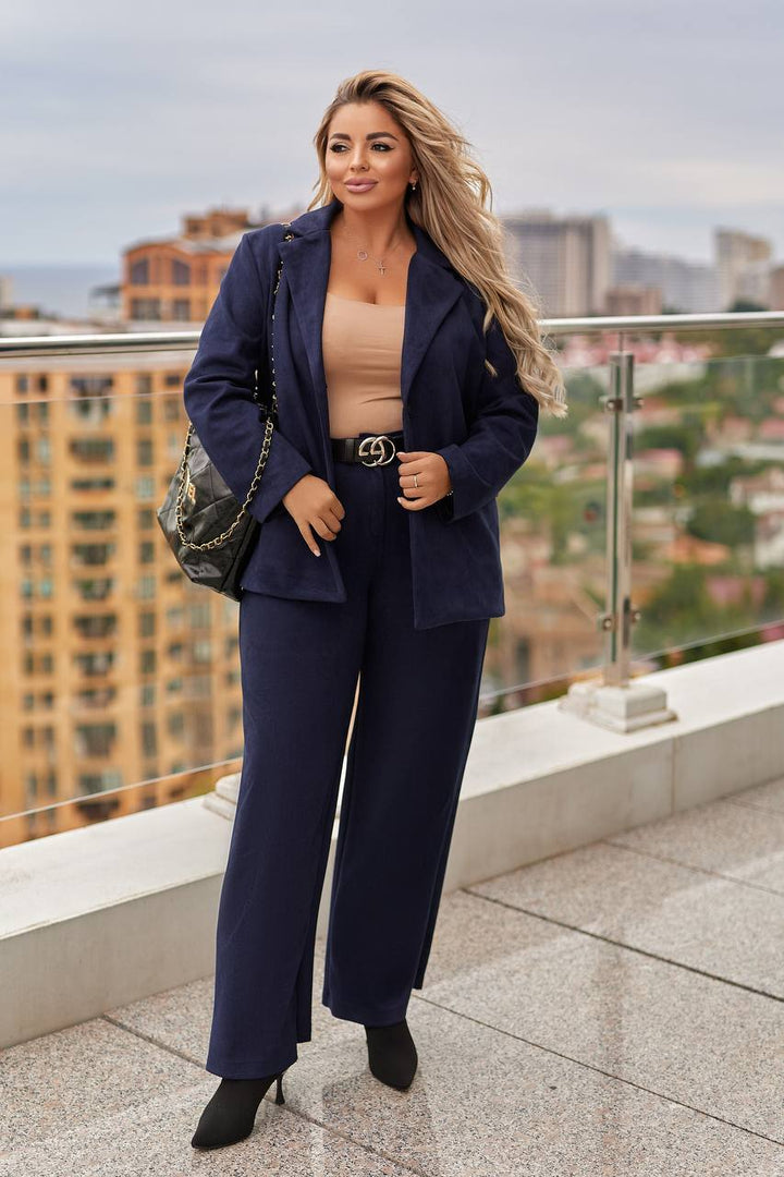 Панталон от мек велур - Twiggy Shop