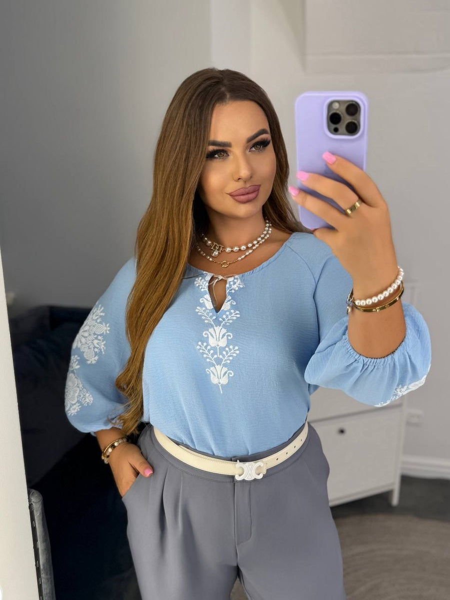 Блуза с орнаменти - Twiggy Shop