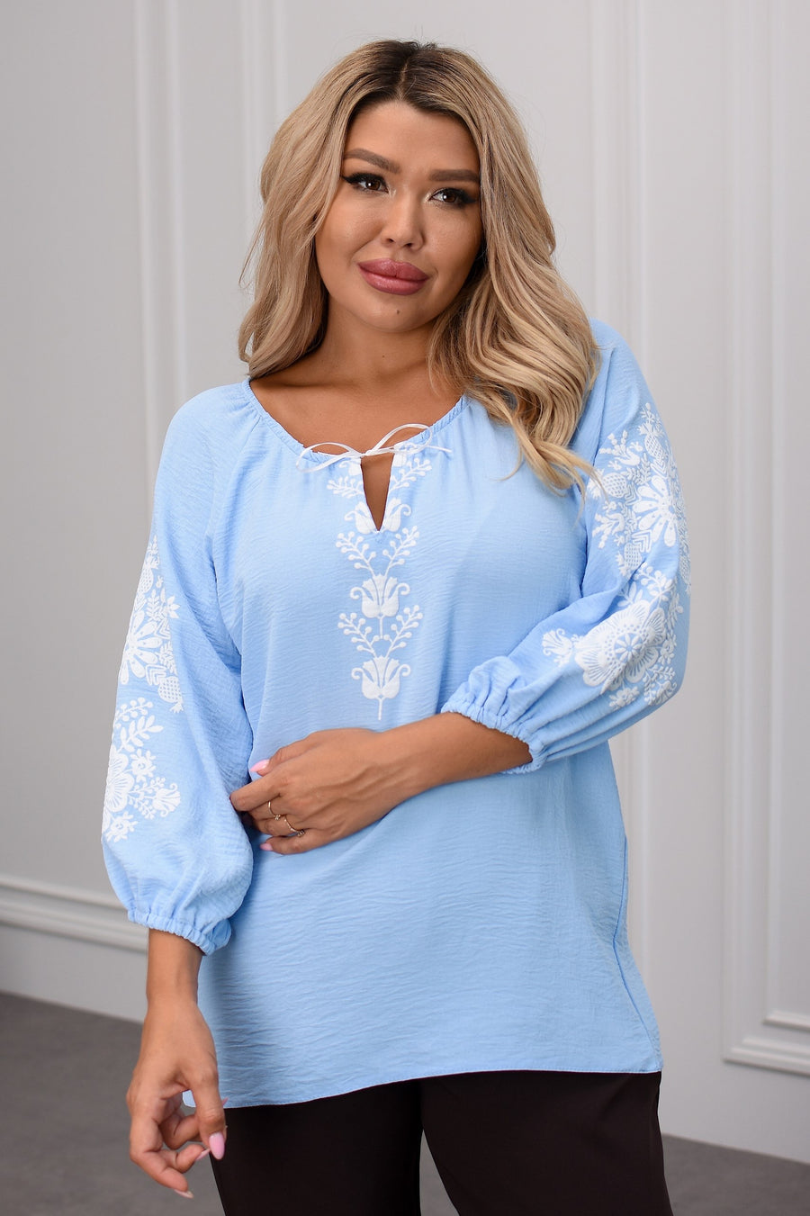 Блуза с орнаменти - Twiggy Shop