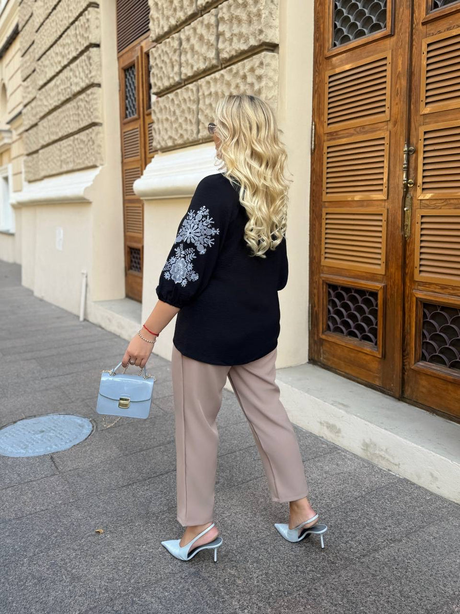 Блуза с орнаменти - Twiggy Shop