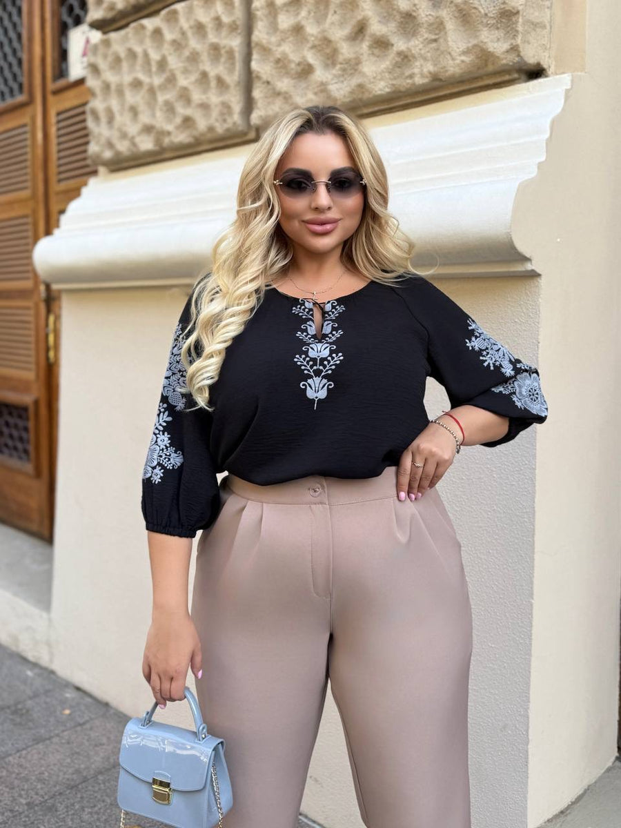 Блуза с орнаменти - Twiggy Shop