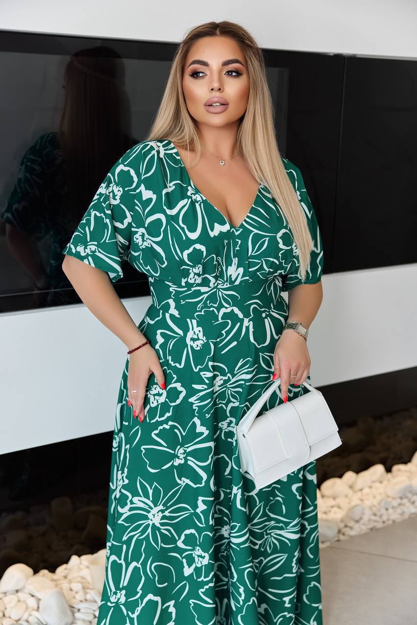 Дълга рокля от софт - Twiggy Shop