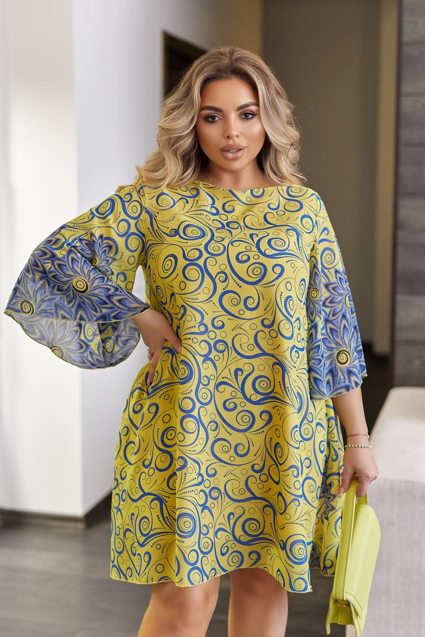 Къса рокля от шифон - Twiggy Shop