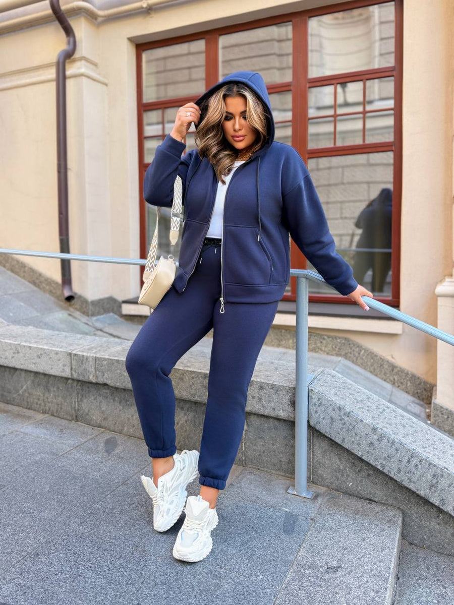 Ватиран комплект от трикотаж - Twiggy Shop