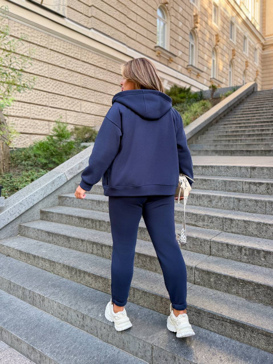 Ватиран комплект от трикотаж - Twiggy Shop