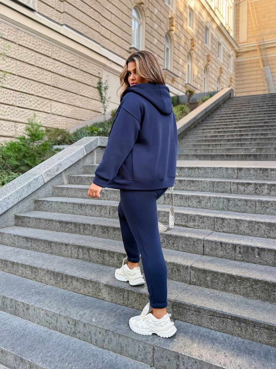 Ватиран комплект от трикотаж - Twiggy Shop