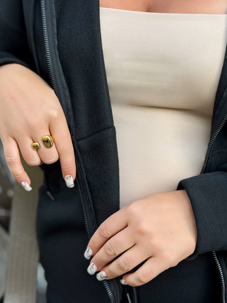 Ватиран комплект от трикотаж - Twiggy Shop