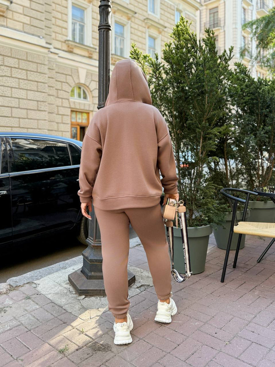 Ватиран комплект от трикотаж - Twiggy Shop