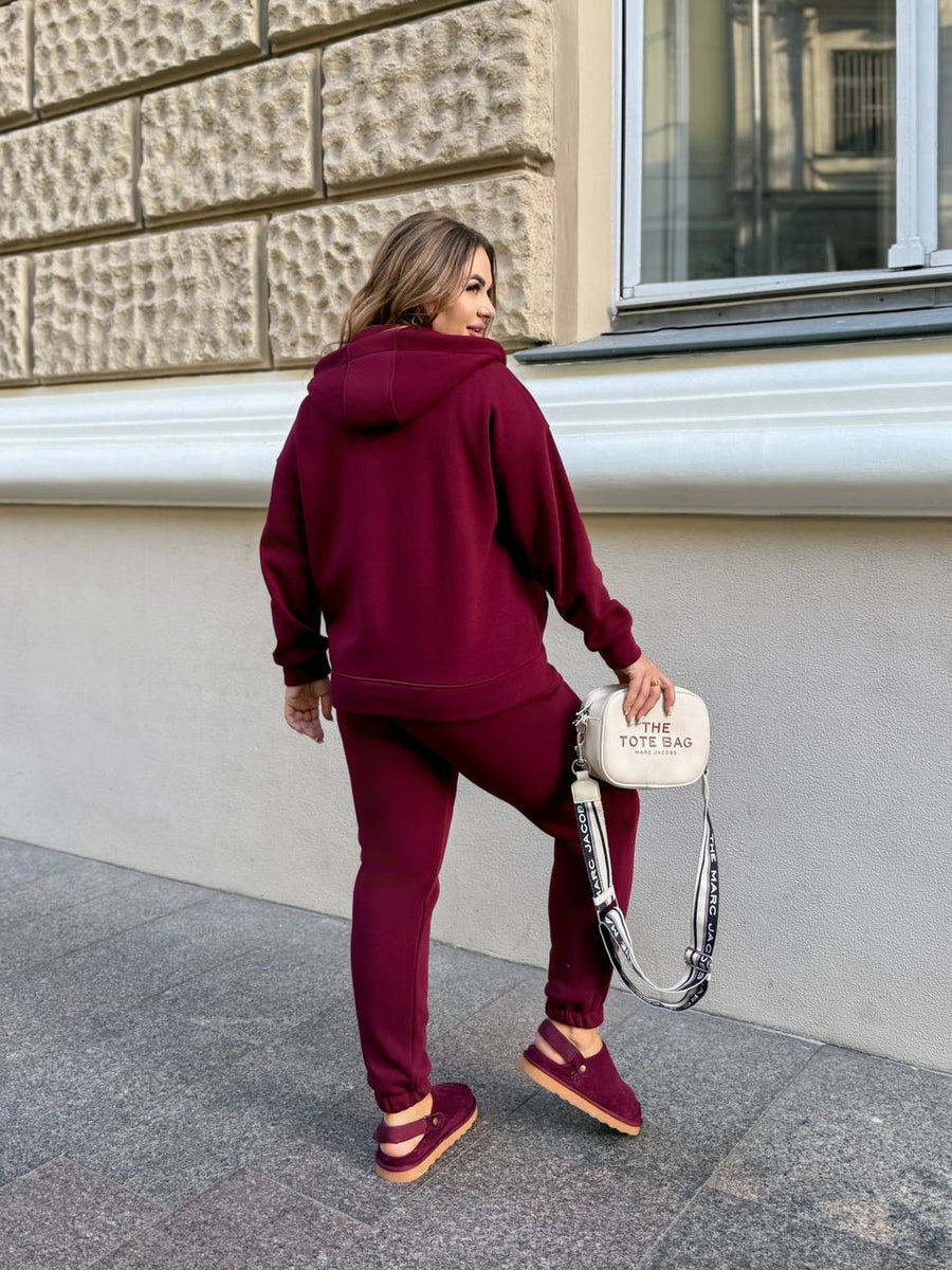 Ватиран комплект от трикотаж - Twiggy Shop