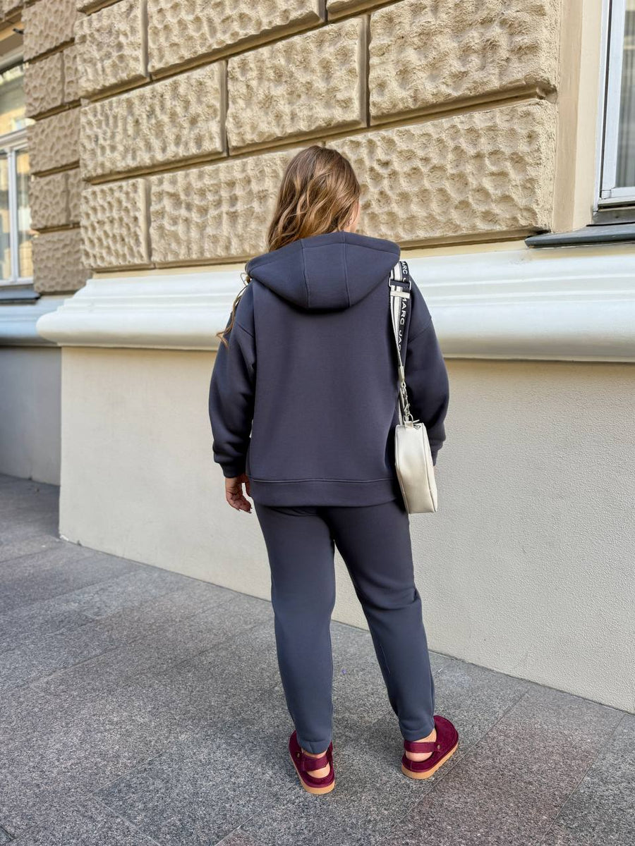 Ватиран комплект от трикотаж - Twiggy Shop