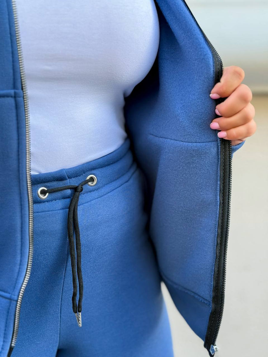 Ватиран комплект от трикотаж - Twiggy Shop