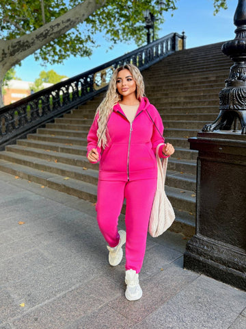 Ватиран комплект от трикотаж - Twiggy Shop