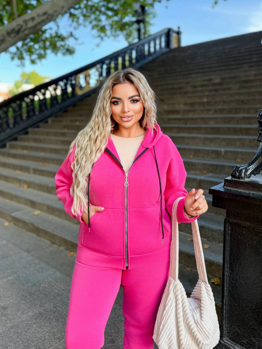 Ватиран комплект от трикотаж - Twiggy Shop