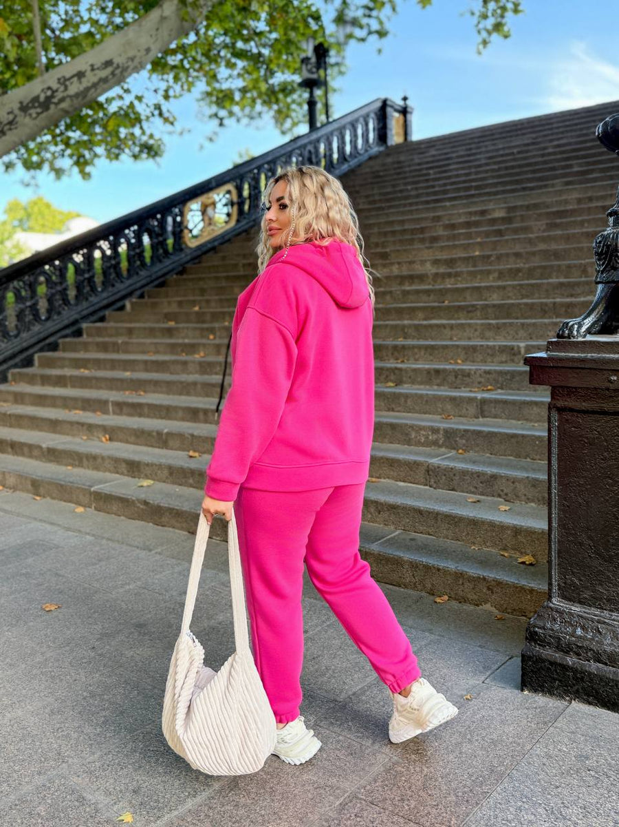 Ватиран комплект от трикотаж - Twiggy Shop